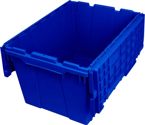 Miniatura 14 de Contenedor de plástico para almacenamiento y distribución 39120 de Akro-Mils, con tapa con bisagras, de 21.5 x 15 x 12.5 pulgadas, 6 unidades Verde
