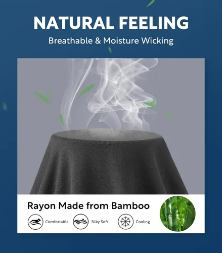 Miniatura 4 de Separatec Ropa interior para hombre con bolsa transpirable de rayón refrescante hecha de ropa interior de bambú, doble bolsa para hombre, paquete