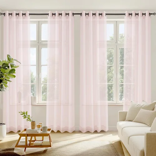 Miniatura 12 de RYB HOME - Cortinas transparentes