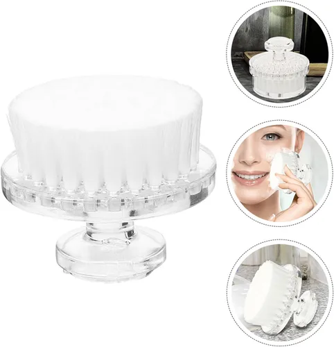 Miniatura 9 de Cepillo de limpieza facial de cerdas suaves, limpiador facial manual para limpieza profunda de poros, exfoliante y cuidado de la piel, cepillo