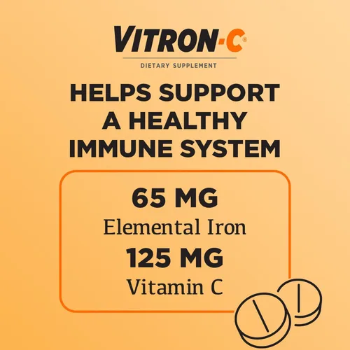 Miniatura 4 de Vitron-C Tableta Multivitamínica 63736012301 1 Frasco, 60 por Frasco
