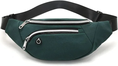 Miniatura 23 de Riñonera para hombres y mujeres, riñonera para entrenamiento, viajes y correr. (004)Negro