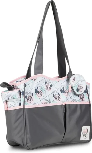 Miniatura 11 de Disney Cudlie Bolsa de pañales para mamás Bolsa de pañales de viaje grande y espaciosa para bebé niño y niña Bolsa de bebé multifuncional de 17