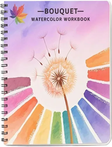 Libros de trabajo de acuarela, kit de pintura de acuarela para principiantes, perfecto para regalar para despertar creatividad y alegría para Ramo
