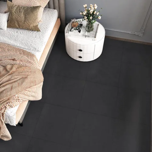 Miniatura 3 de WESTICK Azulejos de vinilo autoadhesivos de mármol negro para baño, azulejos de vinilo autoadhesivos para despegar y pegar, azulejos de azulejos