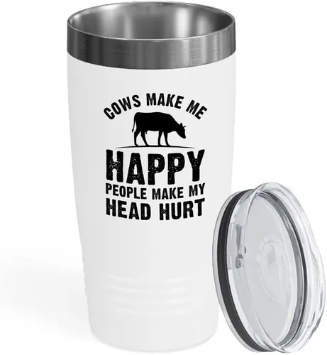 Miniatura 20 de Dairy Farmer - Vaso vikingo negro de 20 onzas – I Plan My Social Life – Farmhouse Country Boy Girl Tractor Flower Valley Backyard Cluck Hens Barn