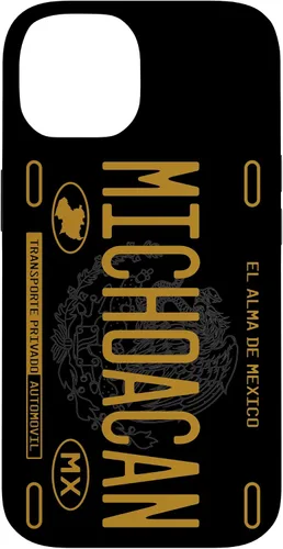 Miniatura 4 de Michoacano Michoacan Mexican State License Plate Phone Case for iPhone 17