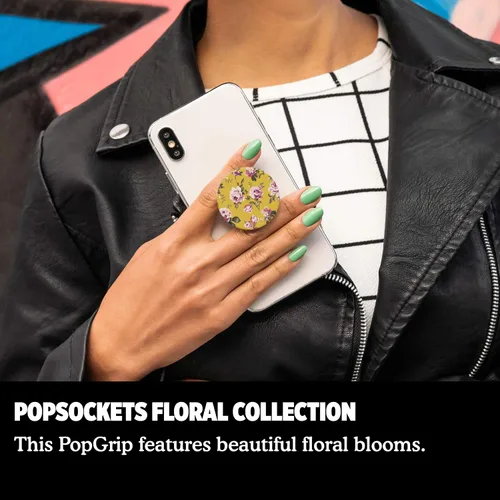 Miniatura 5 de PopSockets: PopGrip con tapa intercambiable para teléfonos y tabletas - English Rose