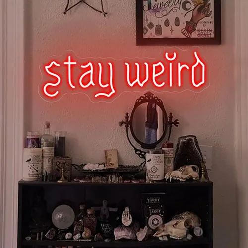 Miniatura 16 de Letrero de Neón Give Em Hell, Decoración de Neón de Pared Moderna, Tema de Apartamento Universitario, Letrero Gracioso de Poder Femenino, Decoración