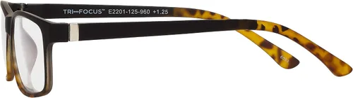 Miniatura 3 de Select-A-Vision Optitek Tri Focus 2201 - Lentes de lectura unisex para adultos, color negro, Negro (Demi)