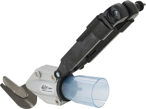 Miniatura 3 de Malco TSV1 - Accesorio turboShear de revestimiento de vinilo, compatible con taladro y destornillador de impacto, mordazas de apertura amplia
