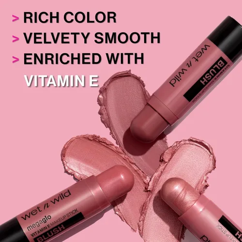 Miniatura 6 de wet n wild MegaGlo Barra de Maquillaje, Color Modulable, Uso Versátil, Libre de Crueldad Animal y Vegano - Peach Bums Melocotón Bums