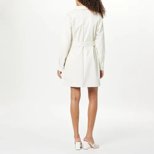 Miniatura 2 de The Drop Women's Sam Vegan Leather Shirtdress