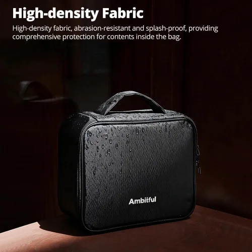 Miniatura 5 de AMBITFUL Bolsa de transporte Zoom P7 S para equipos de fotografía con gran capacidad, estuche de almacenamiento multifuncional para mini dron