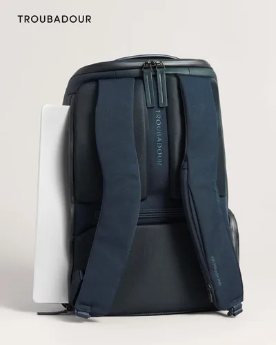 Miniatura 8 de Mochila Troubadour Pioneer 3.0, Azul marino, Moderno