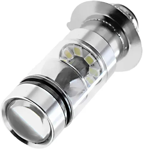Miniatura 5 de Bombillas LED H6M para faros delanteros, 100 W, 6000 K, color blanco, para Honda CRF RANCHER Kawasaki BAYOU PRAIRIE Yamaha YFZ450R Rhino 700 Raptor