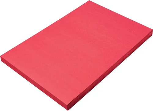 Miniatura 19 de Prang (Formerly SunWorks) Papel de construcción, rosa, 12 x 18 pulgadas, 100 hojas Rosado