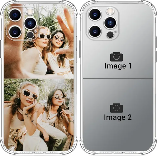 Miniatura 7 de Funda de teléfono con imagen personalizada para iPhone 17/16/15/14/13/12/11 y modelos (Air/Pro/Pro Max/Plus/Mini/XR/XS) - con bolsa de aire