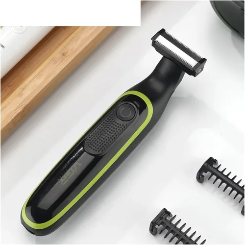 Miniatura 7 de Maquinillas de afeitar V-G-R afeitadora de pelo impermeable Máquina de afeitar corporal Maquinilla de afeitar facial Recortadora de barba recargable
