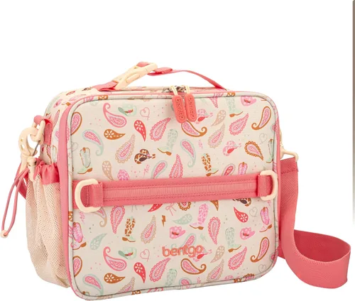 Miniatura 36 de Bentgo Kids Prints Lunch Bag - Double-Insulated, Reusable, for Kids 3+, Adjustable Strap; Holds Lunch Box/Water Bottle/Snacks; Easy-Clean