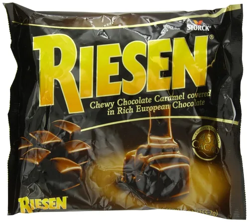Miniatura 3 de Riesen Chewy, caramelo de chocolate, 1.43 onzas (paquete de 24)