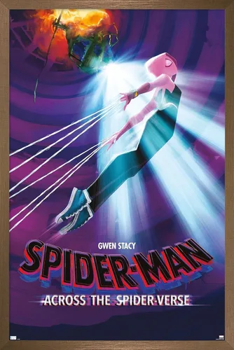 Miniatura 16 de Trends International Marvel Spider-Man: Across The Spider-Verse - Póster de pared de una hoja de Gwen Stacy, 22.37 x 34.00 pulgadas, impresión