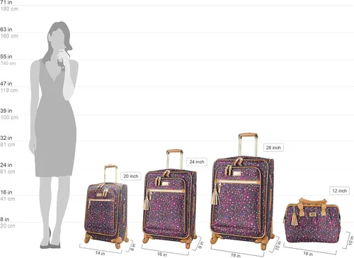 Miniatura 7 de Steve Madden equipaje 4piezas colección Spinner