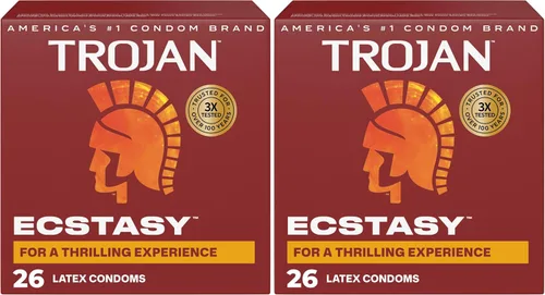 Miniatura 29 de Trojan Bareskin - Preservativos finos, paquete variado Everythin, condón de látex lubricado, 10