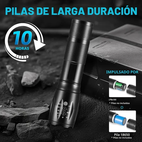 Miniatura 5 de Paquete de 6 pequeñas linternas UV de luz negra, linternas de luz UV de 395 nm, linterna LED portátil de luz negra, mini detector de luces negras