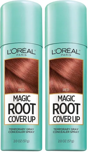 Miniatura 16 de L'Oreal Paris Magic Root Cover Up - Aerosol para el cabello gris, cobertura de cabello 100% canas con fórmula construible, ligera, resistente a