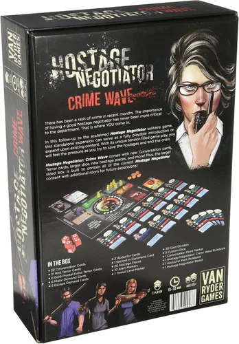 Miniatura 2 de Van Ryder Games Negociador de rehenes Crime Wave Juegos de mesa