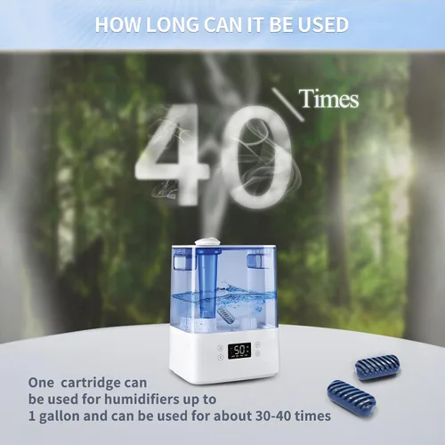Miniatura 5 de [Mejorar] Paquete de 20 cartuchos de desmineralización para humidificador compatibles con HoMedics Total-Comfort Humidificador ultrasónico