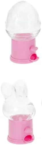 Miniatura 2 de Greenbrier AJS - Mini dispensadores de dulces de Pascua, paquete de 2, forma de huevo azul pastel y conejito para escritorio, dispensadores