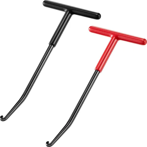 Miniatura 8 de 2 piezas de herramienta extractora de resortes de escape con ganchos, herramienta para ganchos, extracción de soportes de escape de motocicleta