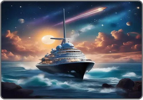 Miniatura 7 de Alfombra de galaxia de 2 x 3 pies, alfombra espacial para niños y niñas, dormitorio, sala de estar, océano, transbordador, barco, alfombra de noche