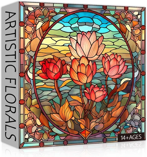 Miniatura 10 de Rompecabezas de jardín de flores para adultos, 1000 piezas, rompecabezas de flores naturales, rompecabezas de perro y gato, rompecabezas de plantas