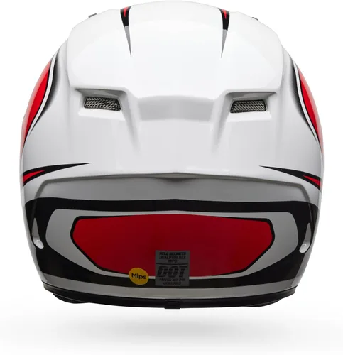 Miniatura 4 de Bell Cascos Qualifier DLX MIPS - Rojo/Blanco Tarmac, M