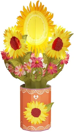 Miniatura 32 de Lovepop Ramo de Flores de Papel Desenfundable de Todos los Días para Ella y Él - Tarjetas de Felicitación 3D para Niños, Niñas, Hombres, Mujeres
