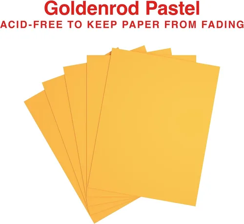 Miniatura 4 de Staples Papel de copia de color pastel de 8 1/2 pulgadas x 11 pulgadas de resma de vara de oro, para oficina, escuela y hogar