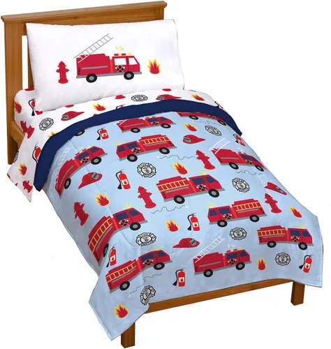 Miniatura 17 de Jay Franco Wednesday Addams - Juego de edredón tamaño individual, ropa de cama de 5 piezas, incluye juego de sábanas y fundas de almohada, ropa