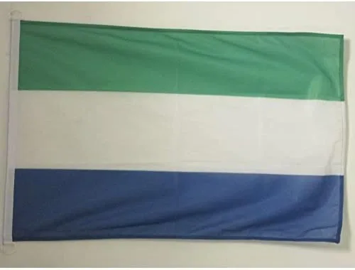 Miniatura 146 de Bandera Náutica Venezuela 18'' x 12'' - Banderas Venezolanas 11.8 x 17.7 in - Banner 12x18 in para barco - AZ FLAG