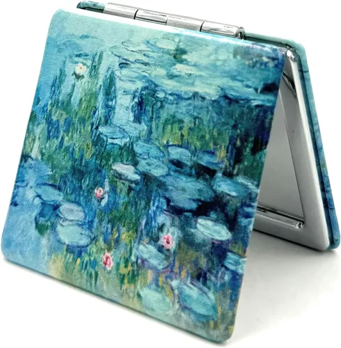 Miniatura 13 de Espejo de Mano Compacto a Granel Espejos Compactos para Bolsos Conjunto Plegable para Lápices de Labios Tamaño de Bolsillo Espejo de Mano Plegable