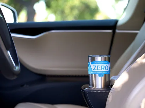 Miniatura 5 de Zero Degree vaso de viaje con aislante, sellado al vacío de acero inoxidable, Rojo