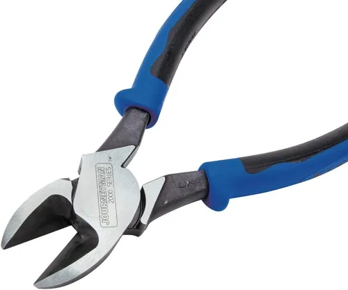 Miniatura 6 de Klein Tools Alicates J2000-59, fabricados en EE. UU., Alicates de corte diagonal con diseño de alto apalancamiento, cabeza más grande y cuchillas