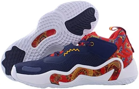Miniatura 2 de D.O.N. Issue 3 J Basketball Shoes Kids Size RedBlue