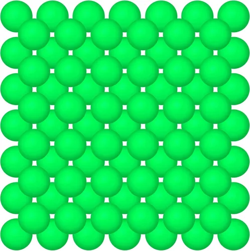 Miniatura 16 de Hanaive 100 unidades pelotas de tenis de mesa multicolor de 40 mm, pelotas de plástico a granel lavables, juego pequeño para juegos de piscina