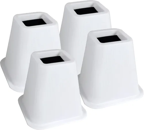 Miniatura 11 de DEDU Elevadores de cama de 6 pulgadas, resistentes, paquete de 4, elevadores de muebles para sofás de gran tamaño, elevadores de sofá