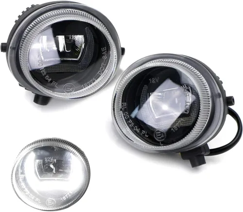 Miniatura 7 de iJDMTOY 2 en 1 luz LED blanca de circulación diurna/lámparas antiniebla compatibles con Mazda 2 3 6 CX-5 CX-7 MX-5, etc., (2) luces LED XB-D como