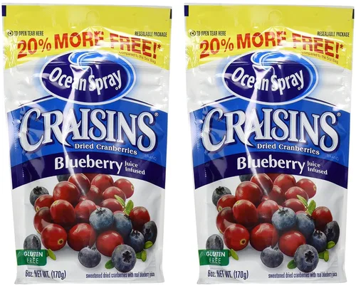 Miniatura 29 de Ocean Spray, Craisins - Arándanos secos, original, bolsa resellable de 12 onzas