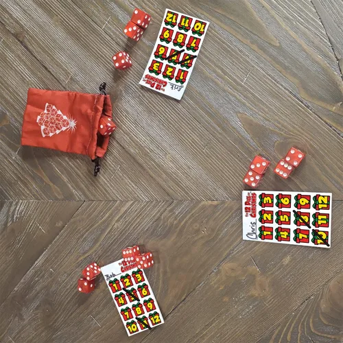 Miniatura 2 de Los 12 dados de Navidad, juego de dados, familia, vacaciones, para 2 a 5 jugadores, mayores de 10 años Steve Jackson